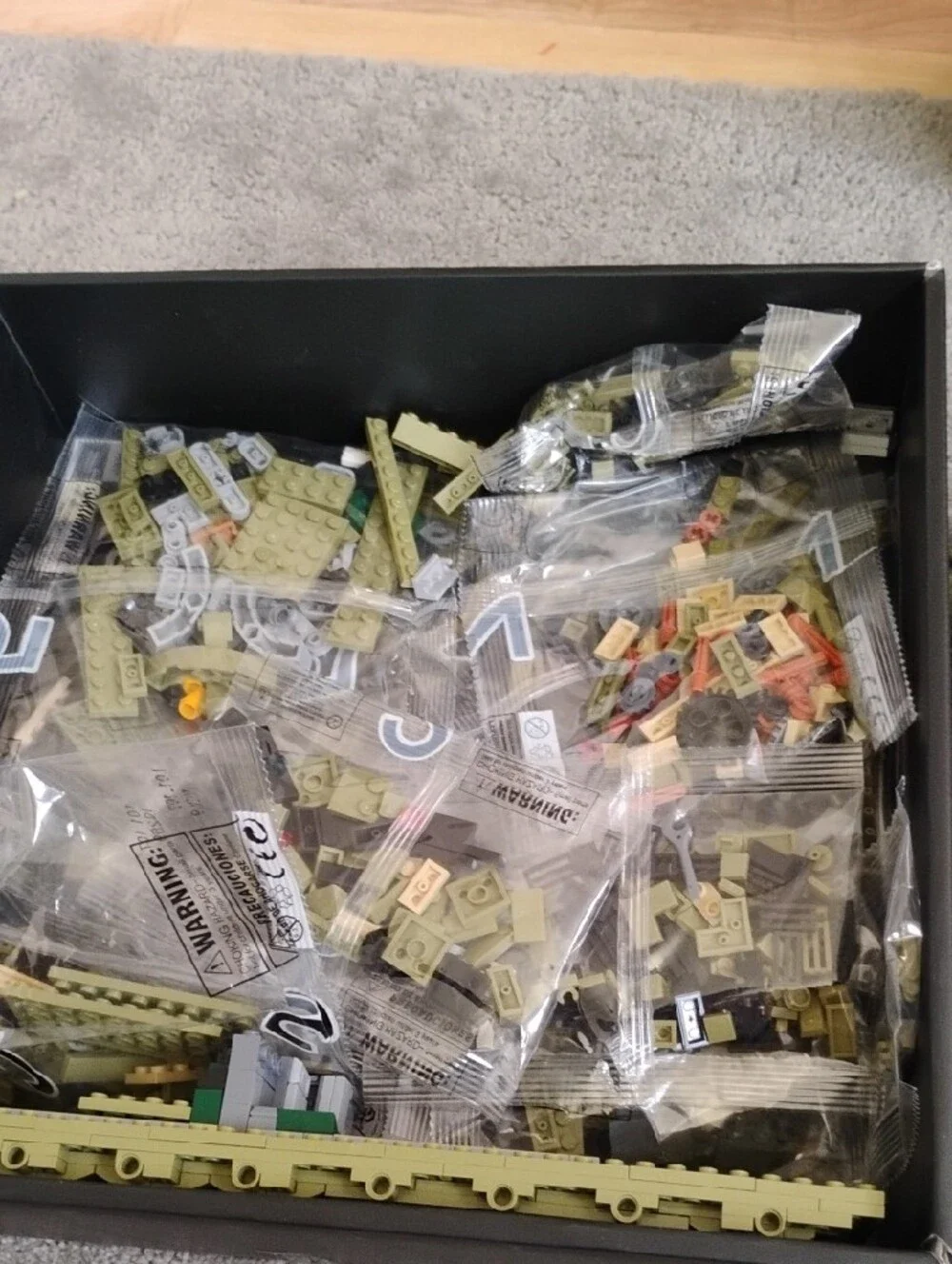 Green Military Tank Building Set - Camouflage Blocks. Nifeliz A7 Leopard 2